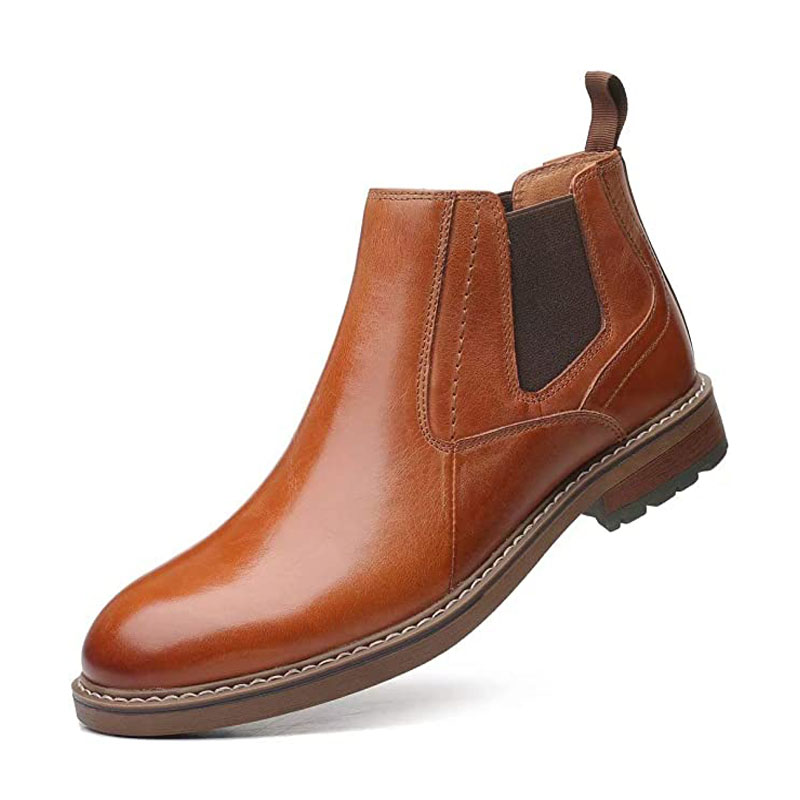 Elastic Comfortable Casual Shoes Chelsea Boots For Men