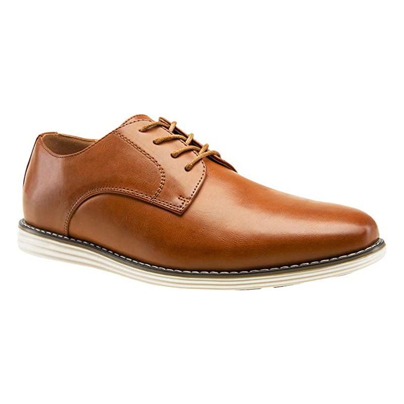 Oxfords Brown Genuine Leather Shoes Men Driving Shoes