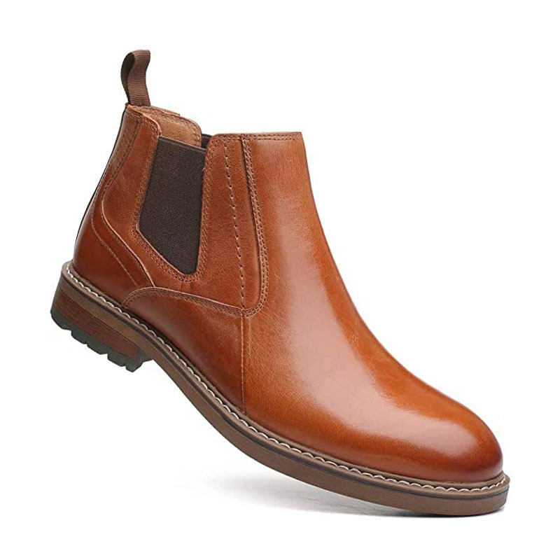  Elastic Comfortable Casual Shoes Chelsea Boots For Men