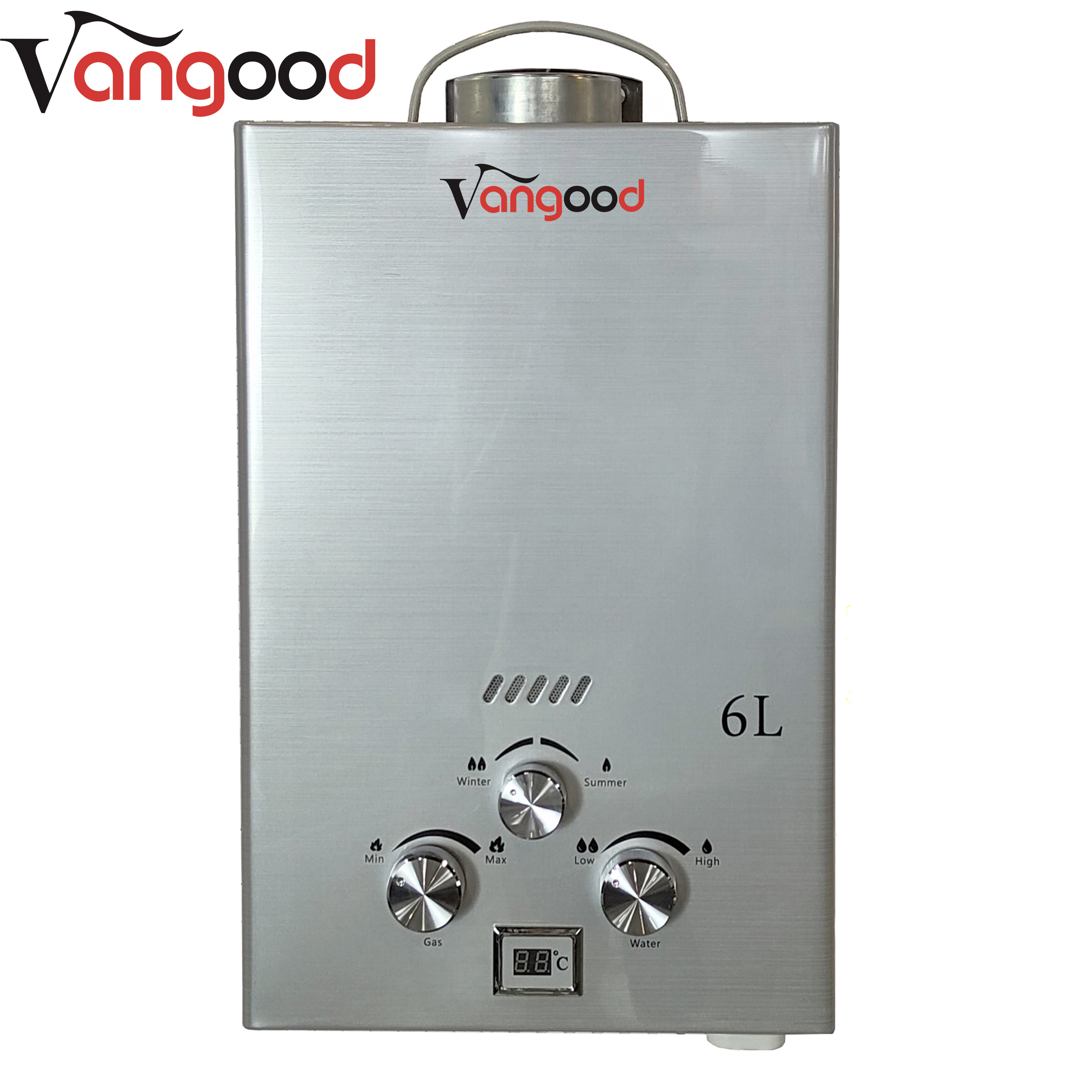 China Mini Portable Gas Shower Water Heater 6L