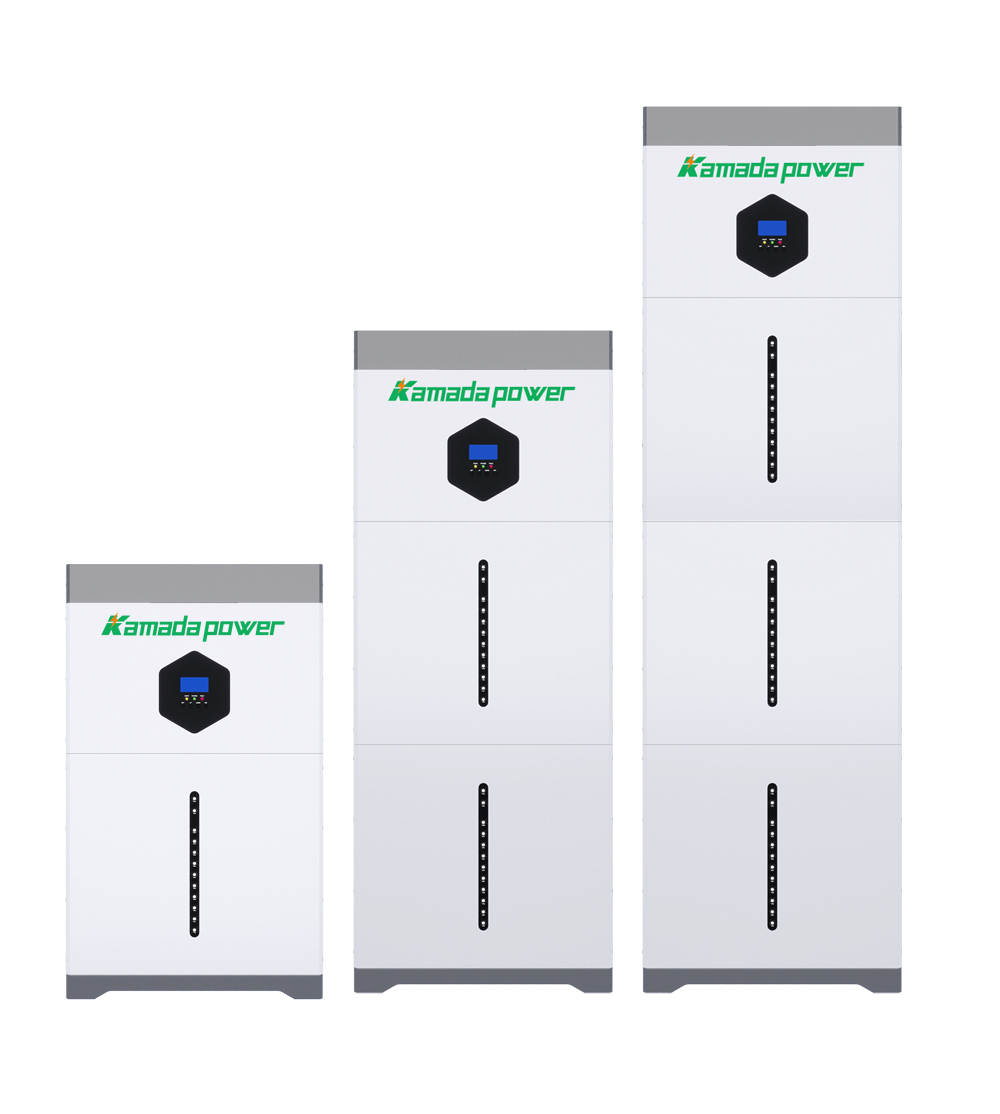 All In One 5KW inverter 5KWH LiFePO4 Battery 48V 51.2V 100Ah Lithium Battery Pack Vertical