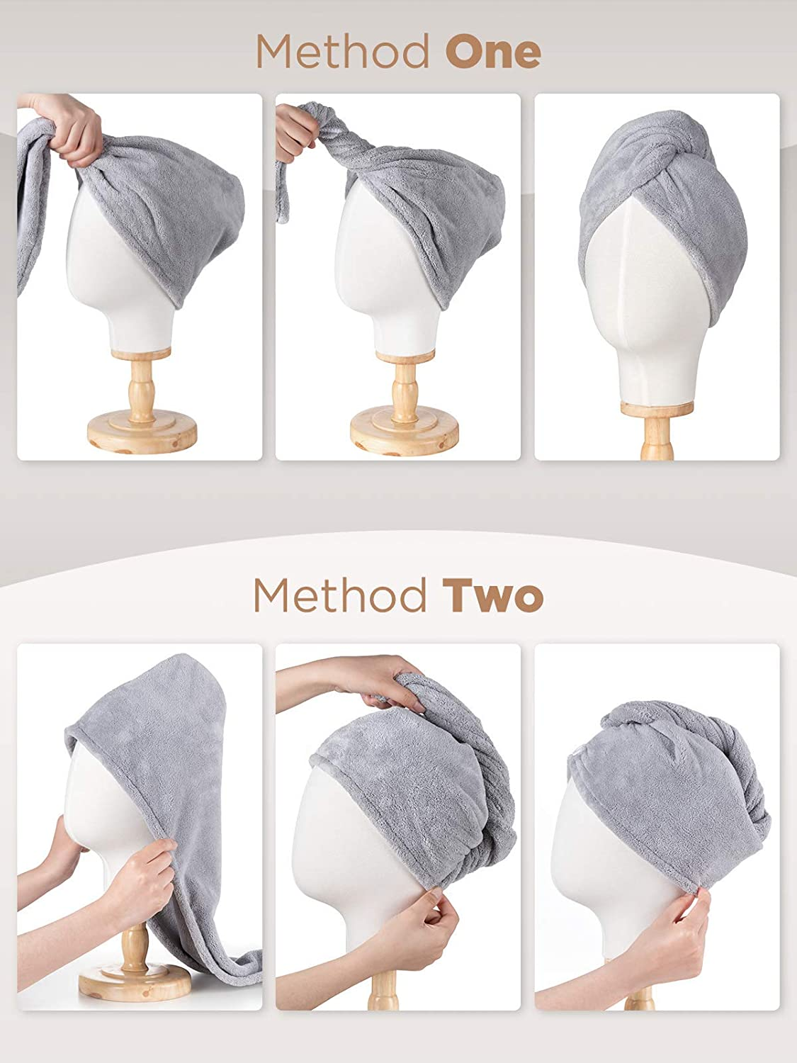 hair towel wrap