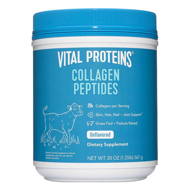 Boost Hair, Skin, and Nails with Grass-Fed Collagen Peptides Powder