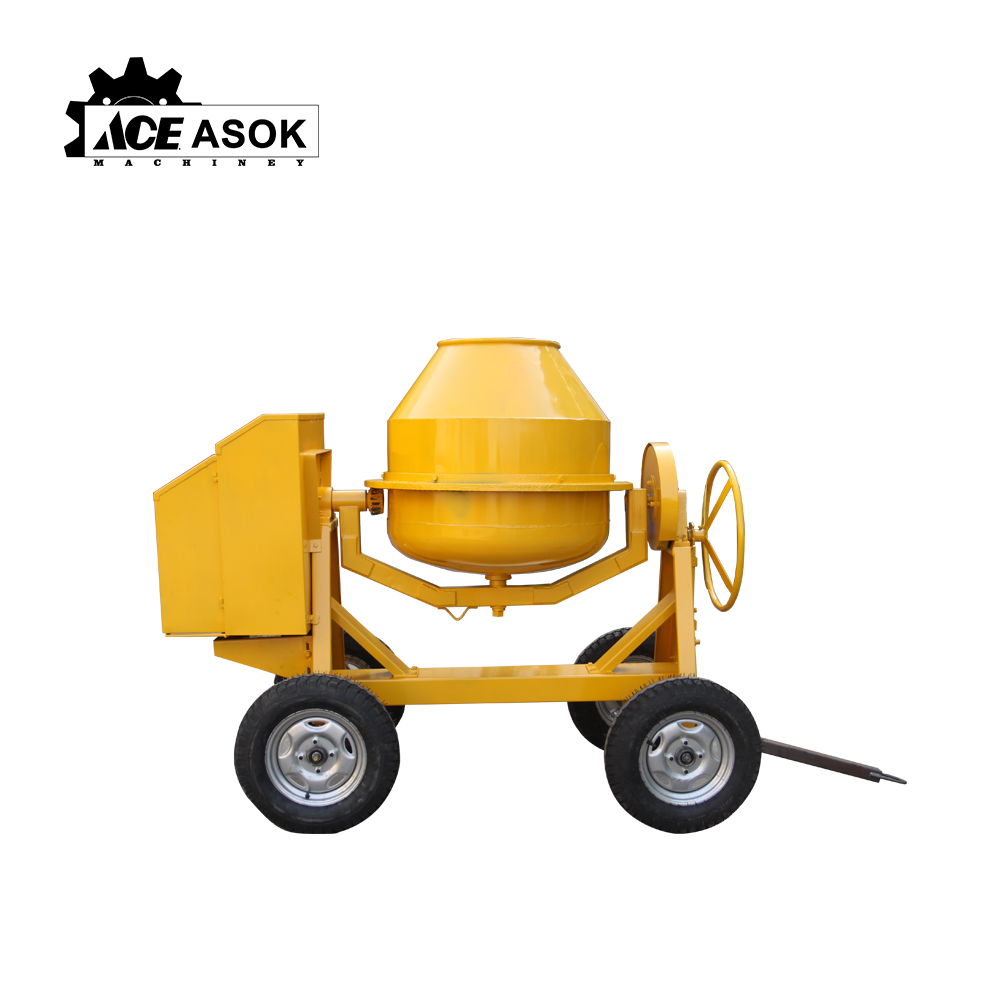 350L Concrete Mixer-Four Wheel