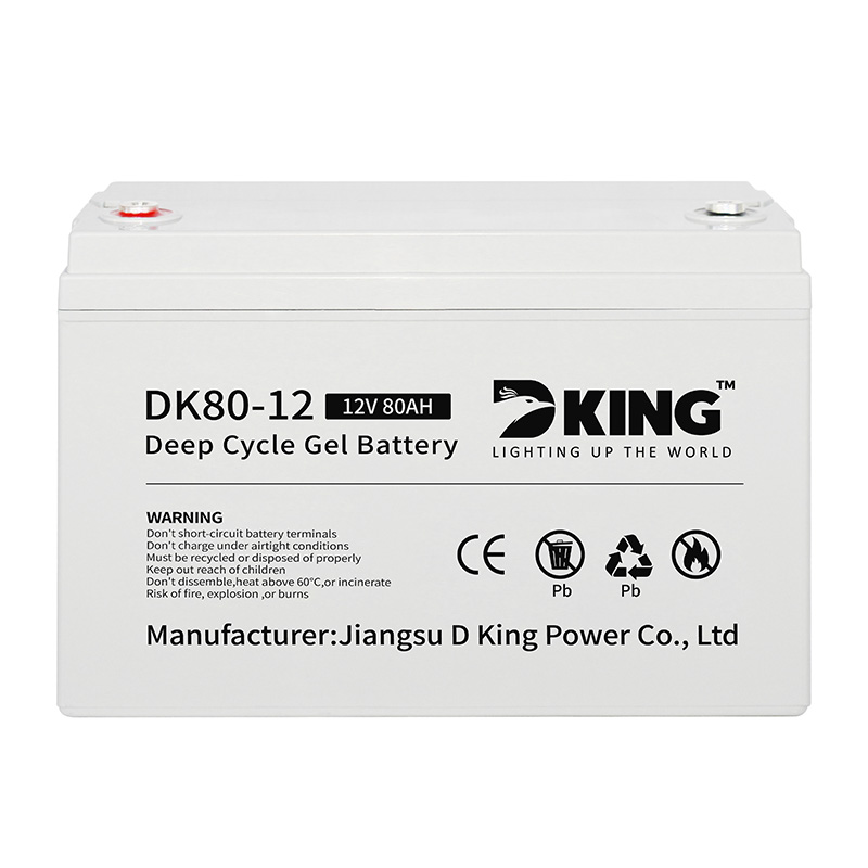 DKGB-1280-12V80AH SEALED MAINTANANCE FREE GEL BATTERY SOLAR BATTERY