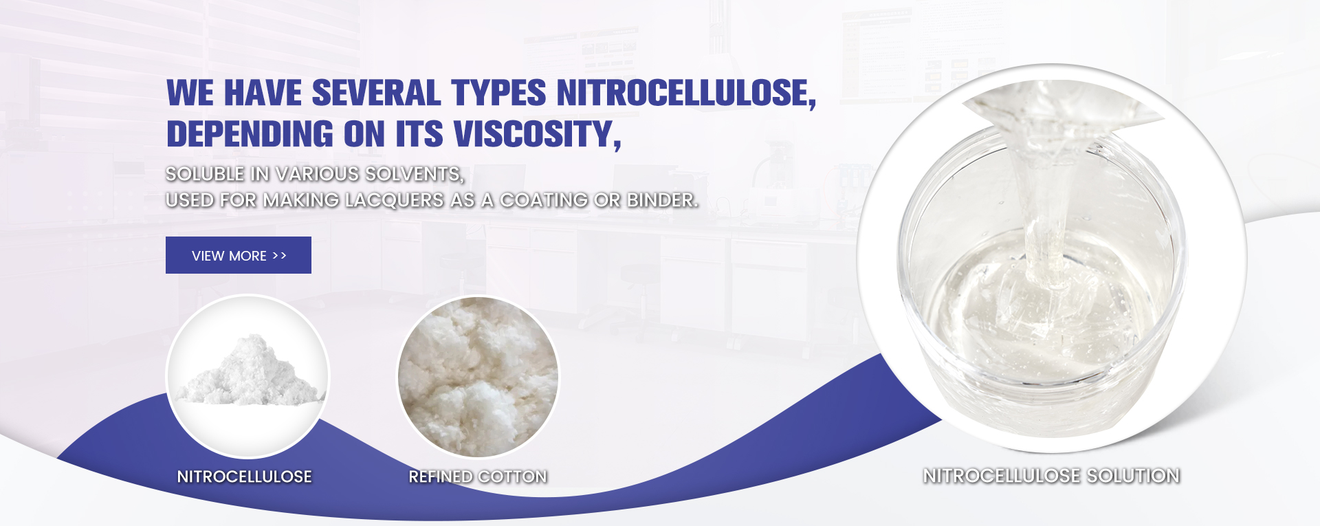 Refined Cotton, Nitrocellulose, Nitrocellulose Solution - Aibook