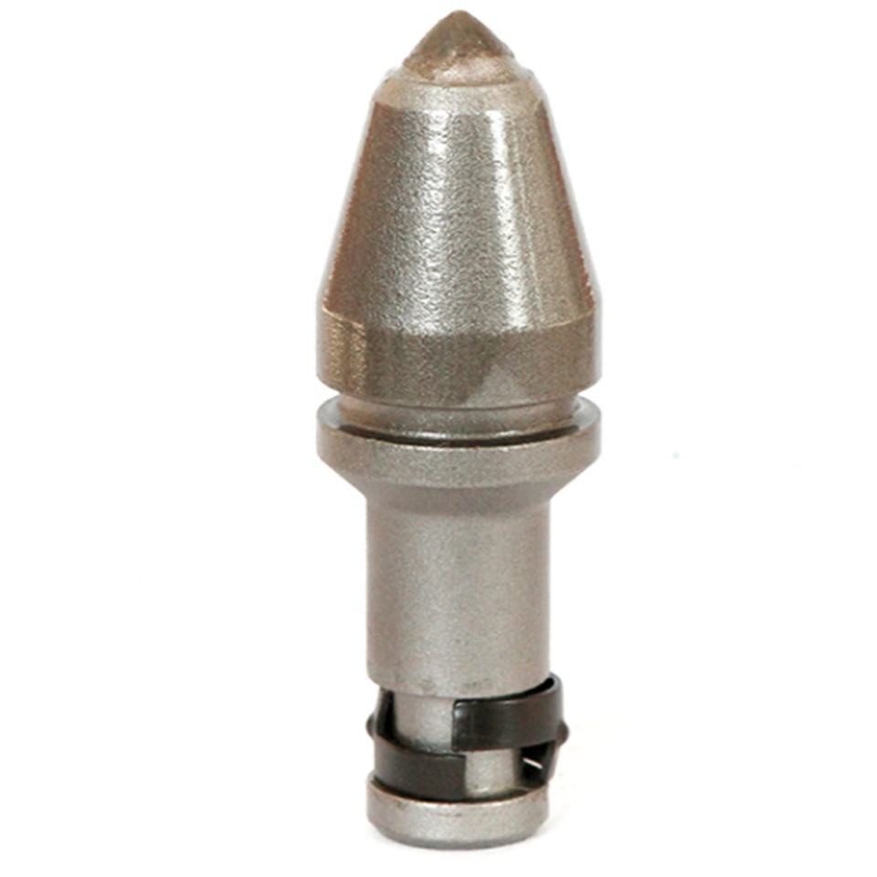 High quality round shank drill tool bit bullet teeth for bored piles