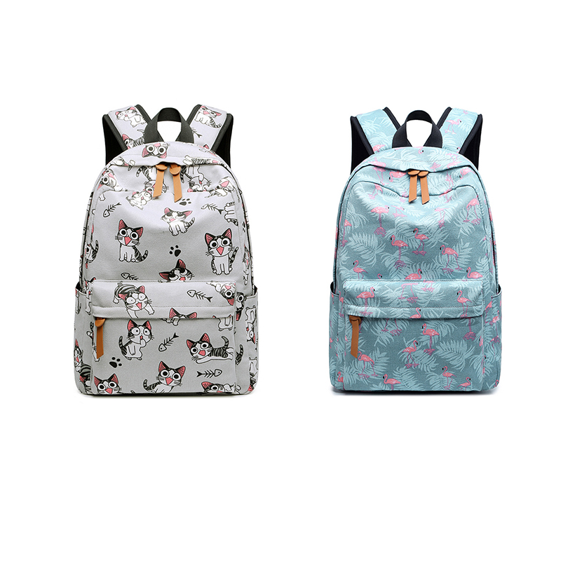 Creative Cute Cartoon Cat Backpack Bags For Girl ZSL127