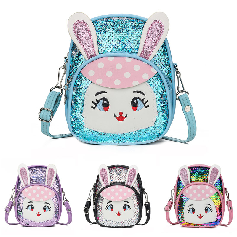 Cute Cartoon School Stationery Bag Girl Fur Backpack