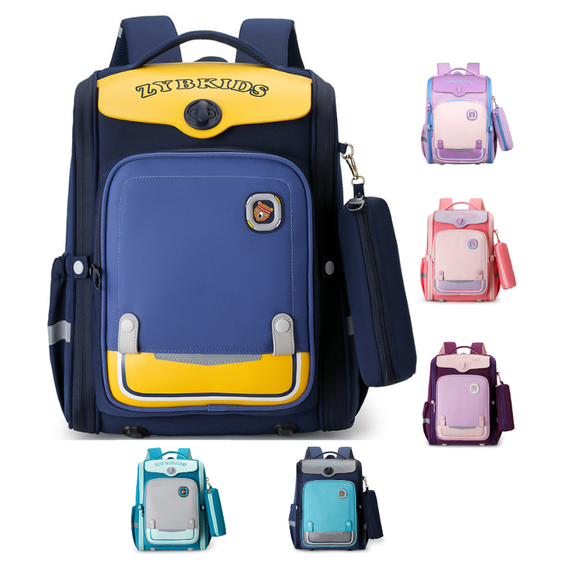 Large Capacity Backpack With Pencil Bag For Primary School Teenagers ZSL215