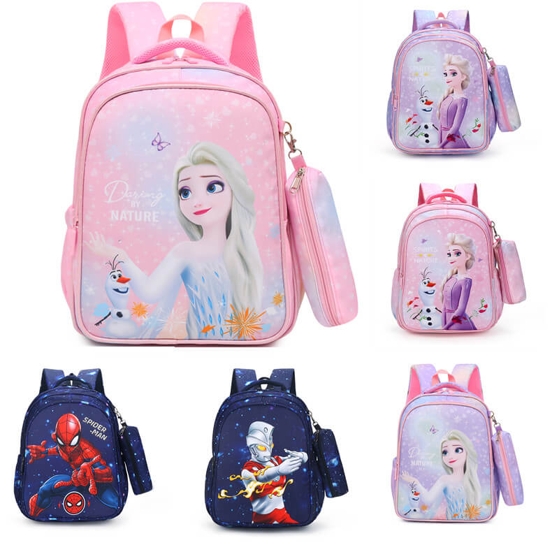 Children's School Bag Large Capacity Backpack Frozen Princess Bag XY6732