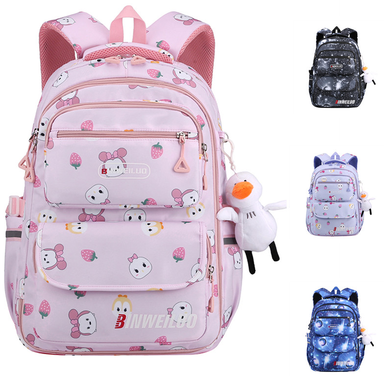 Large Capacity Trolley School Bag Casual Breathable Outdoor Backpack XY6739