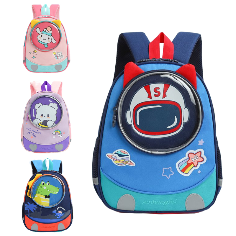 Cartoon Cute Backpack Kindergarten Elementary School Schoolbag