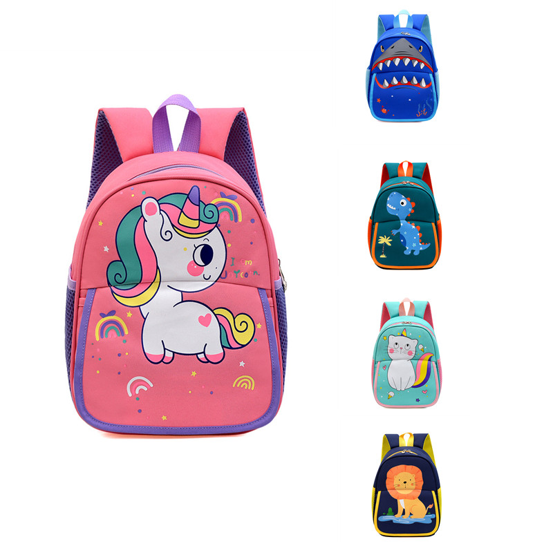 Cute Shark Unicorn Children Backpack School Bookbag ZSL114