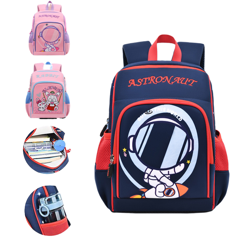 Cartoon Rabbit Astronaut Backpack Kindergarten Children's School Bag