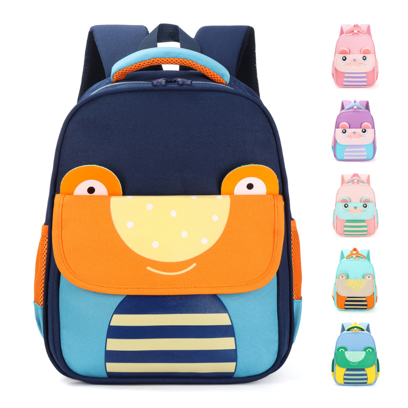 Kindergarten boys and girls backpack cute and lightweight children's backpack