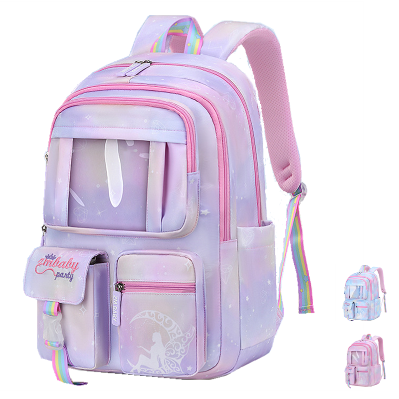 Cartoon Cute Children's Bag Light And Casual Large-capacity Backpack ZSL188