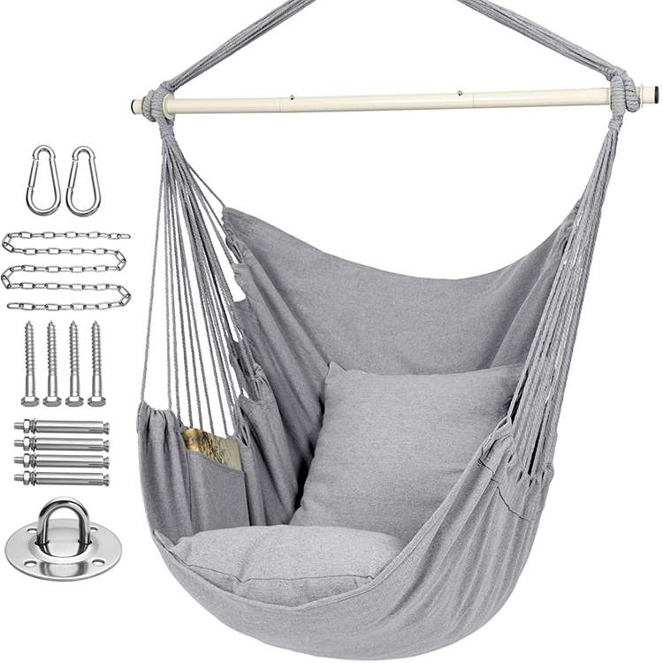  AJ Factory Wholesale Outdoor Indoor Portable Hanging Swinging Hammock Chair For Bedroom