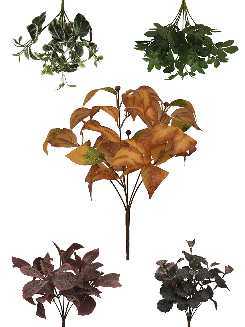 Autumn Artificial Plant Faux Plant for Party and Hotel Decoration-plant bush-WA2210038