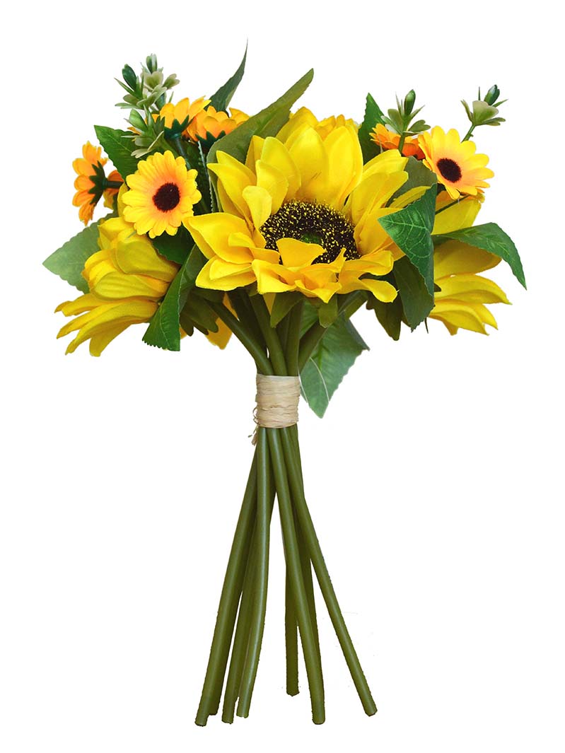 Beautiful Artificial Sunflower Adds a Pop of Color to Any Space