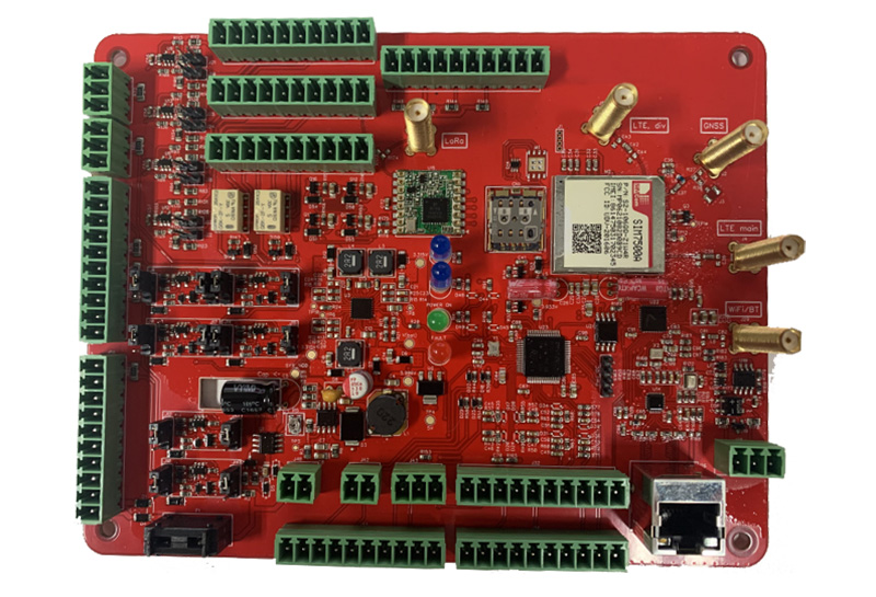 IoT data acquisition device with conformal coating