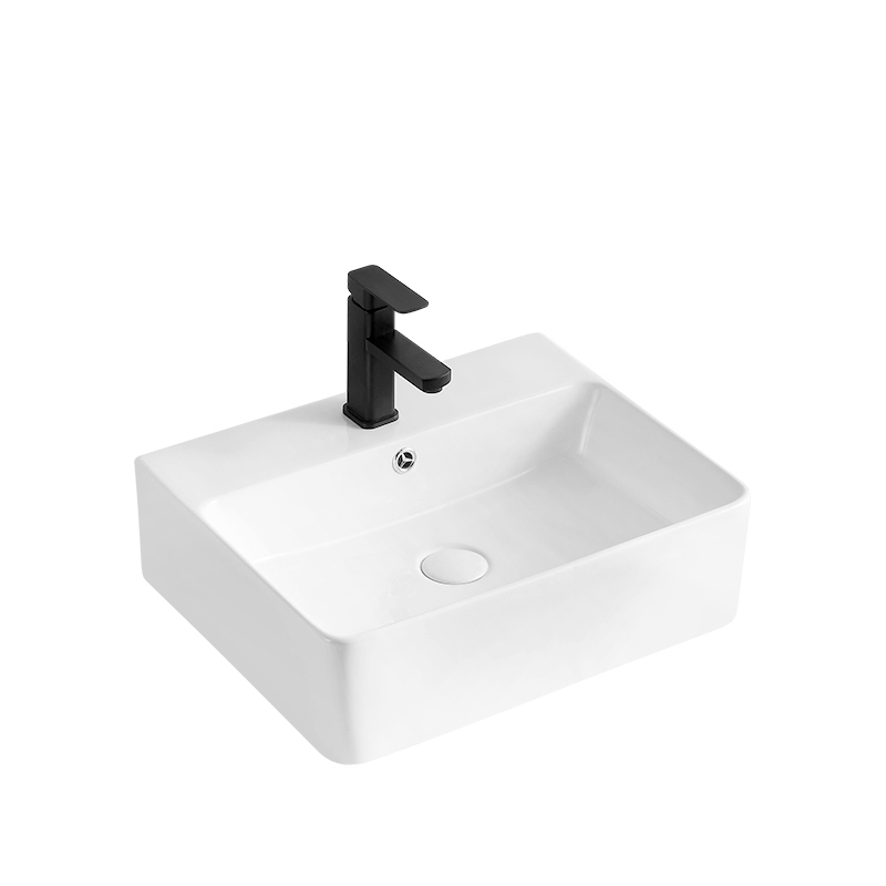 Best Selling Ceramic Cabinet Washibasin vasque sundowner Rectangular Bathroom Vanity Countertop Sink