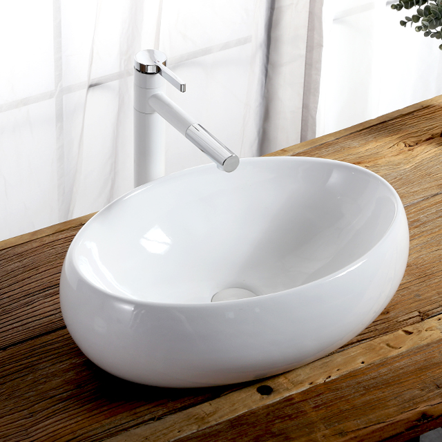 Oval Wash Basin Sink Manufacturer Vanity Above Counter Sink  Vessel Bathroom Basin