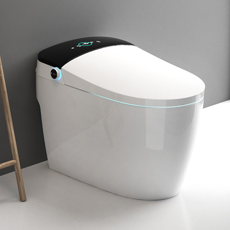 Bathroom Electric Ceramic Commode Washroom Smart Toilet