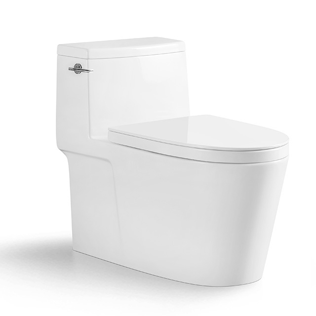 one piece ceramic wc sanitary ware short tank toilets bowl for hotel apartments