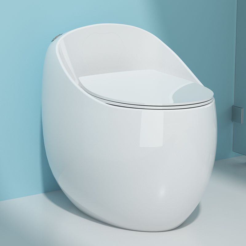 Square Egg Toilet Short Tank Bathroom Ceramic Toilet