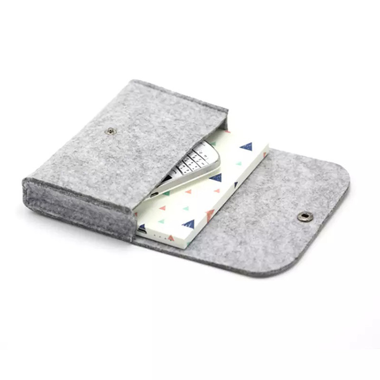 Portable Grey Digital Gadget Devices Usb Accessory Cable Storage Organizer Bag