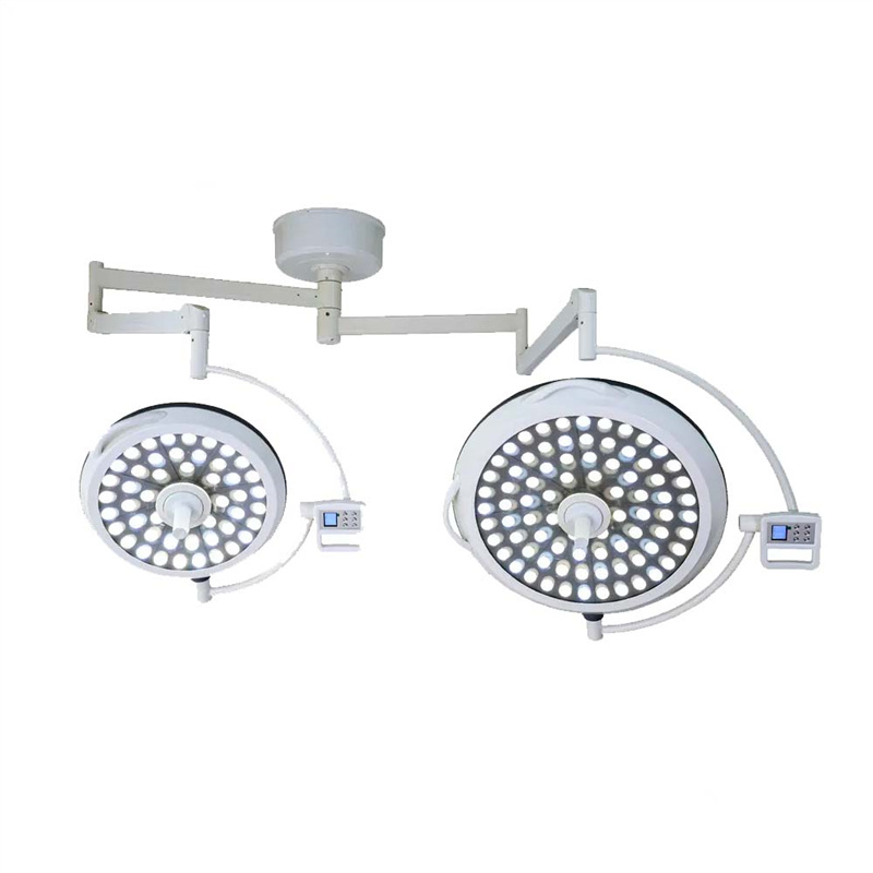 Hospital with double head LED shadowless lamp