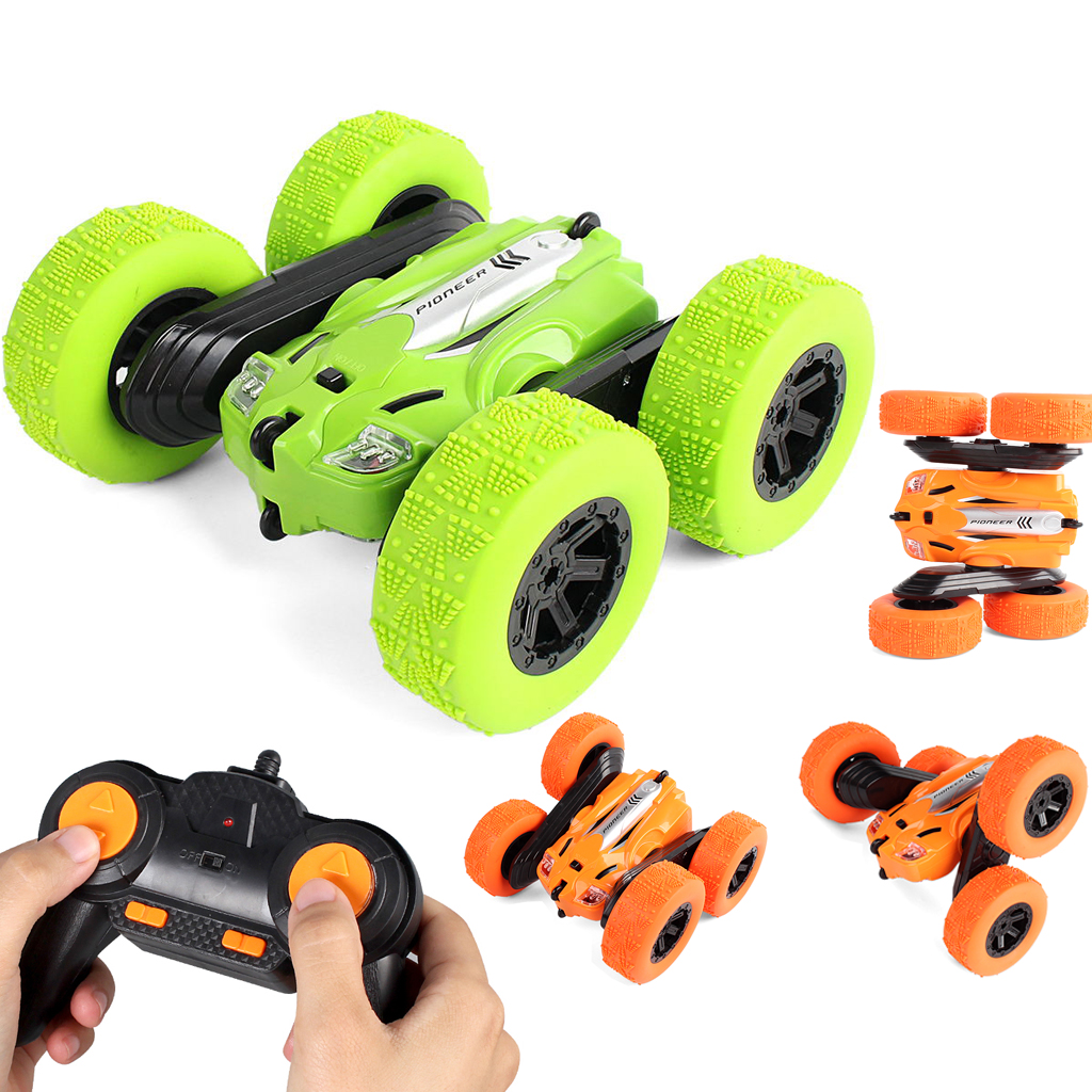  Double Sided Stunt RC Car 360 Degree Rotation Remote Control Flip Stunt Car Toys for Kids