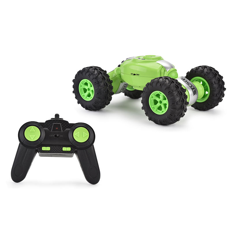 4WD RC Twisting off Road Car Double-Sided Driving Vehicle Toys 360 Degree Rotation One Key Deformation Remote Control Stunt Car