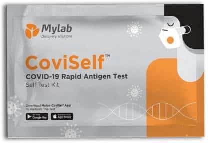 Salixium COVID-19 Home Self Test Rapid Antigen Kit Saliva/Nasal | Rehab Supplies Mall