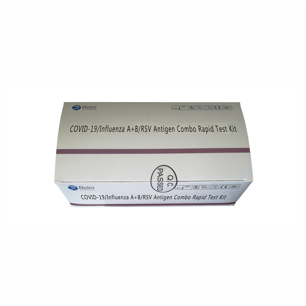 Covid-19/Influenza A+B/RSV Antigen Combo Rapid Test Kit