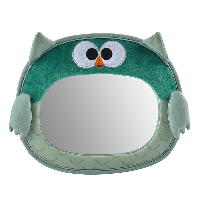  Animal Design Rear Facing Baby Easy View Safety Mirror with Clear Wide View BN-1606