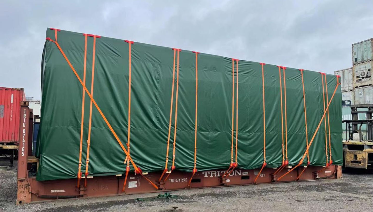 Flat Rack-Container(FR) Logistics Service