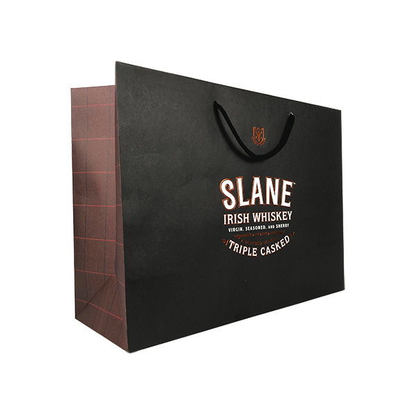 Wholesale Laminated Printed Luxury Shopping Gift Custom Paper Bag