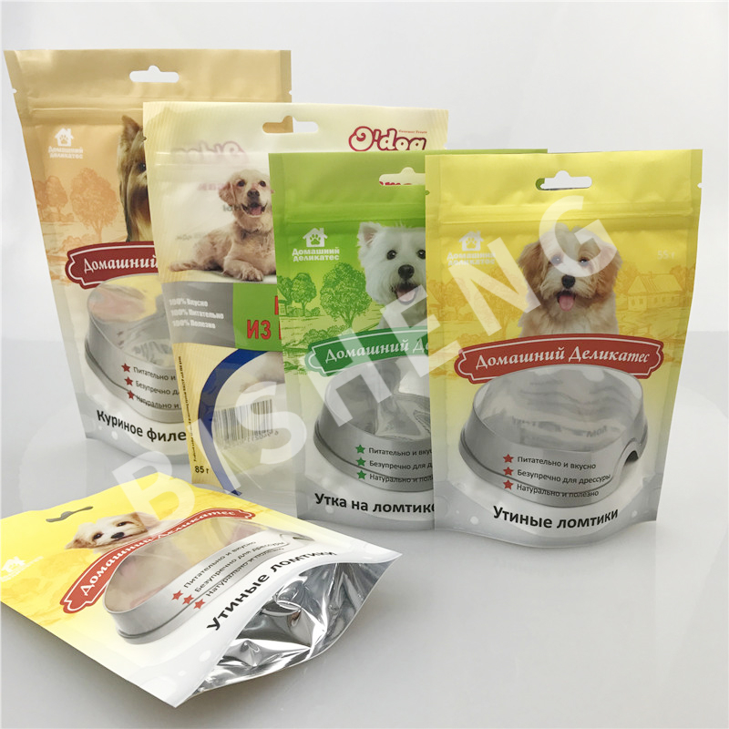 Eco-friendly, Durable and Convenient PET Food Packaging Bag