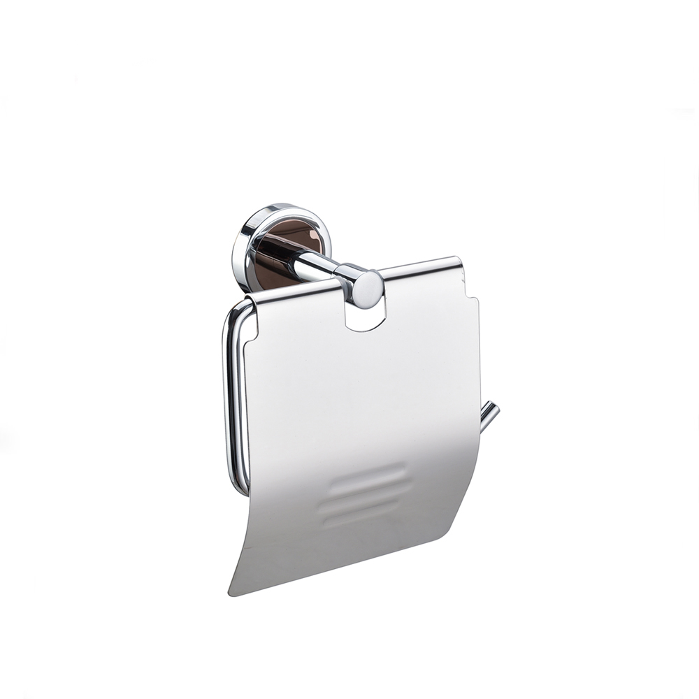 Simple Design Colored Tissue Holder Brass Chrome  Paper Holder For Bathroom7306