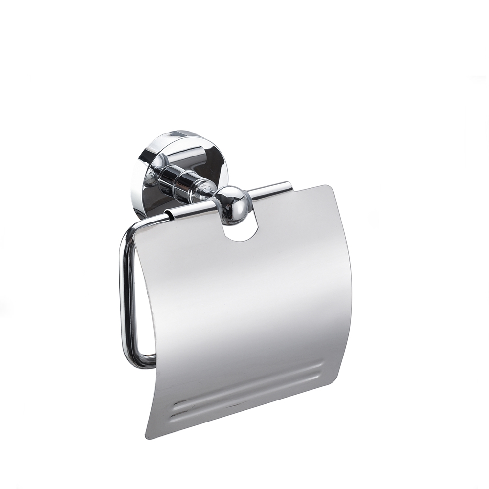Hot Selling Design Bathroom Accessories Zinc Toilet Paper Holder Chrome Paper Roll Holder 14206