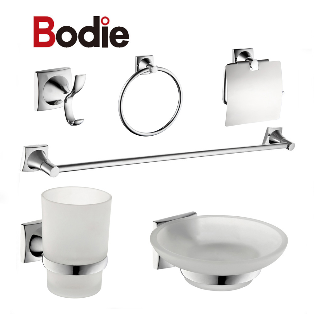 Chrome  wall-mounted  Bathroom Hardware Zinc  Bathroom set Accessories 5600