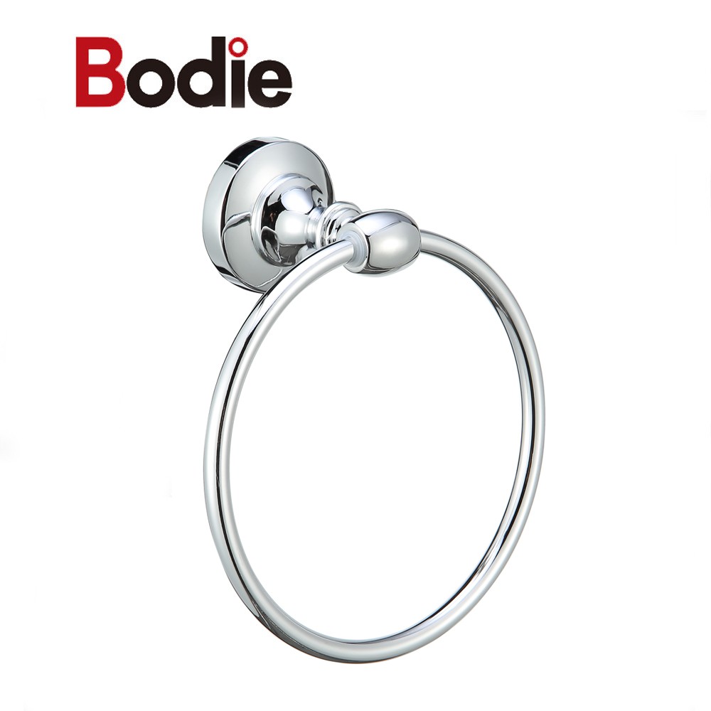 Bathroom Accessories Modern Design Bathroom  Engineered Towel holder Zinc Towel Ring 17207