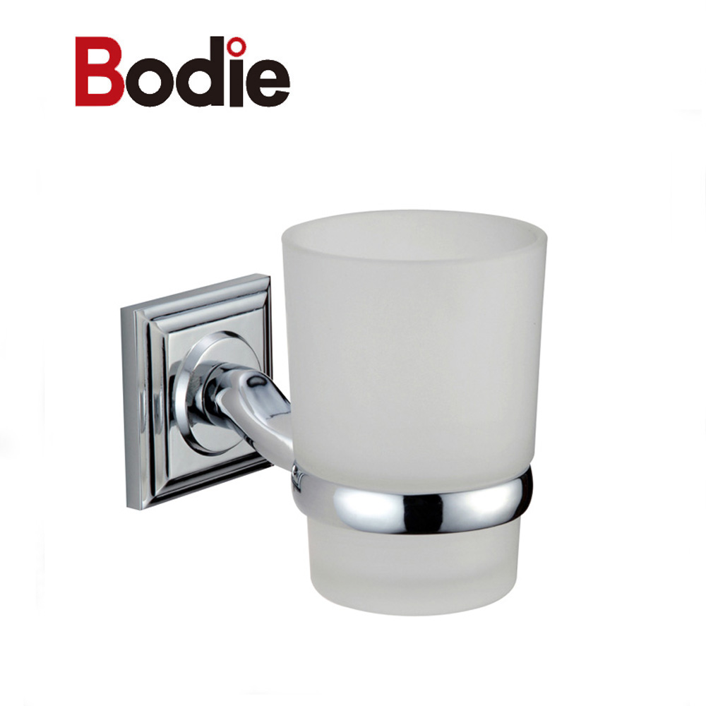 Hot-Selling Bathroom Accessories Tumbler Holder For Wall Mounting Bath Single Toothbrush Holder 3701