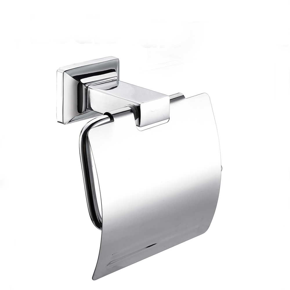 new modern hotel toilet tissue roll holder chrome zinc new design wall mounted bathroom paper holder  16206