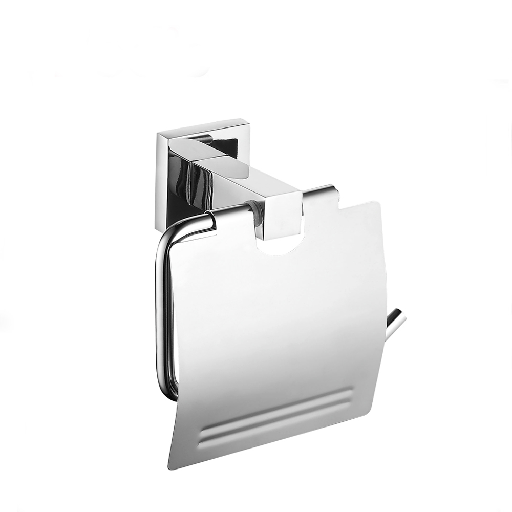 Waterproof Home Accessories Roll Zinc Toilet Paper Holder6706N-BL