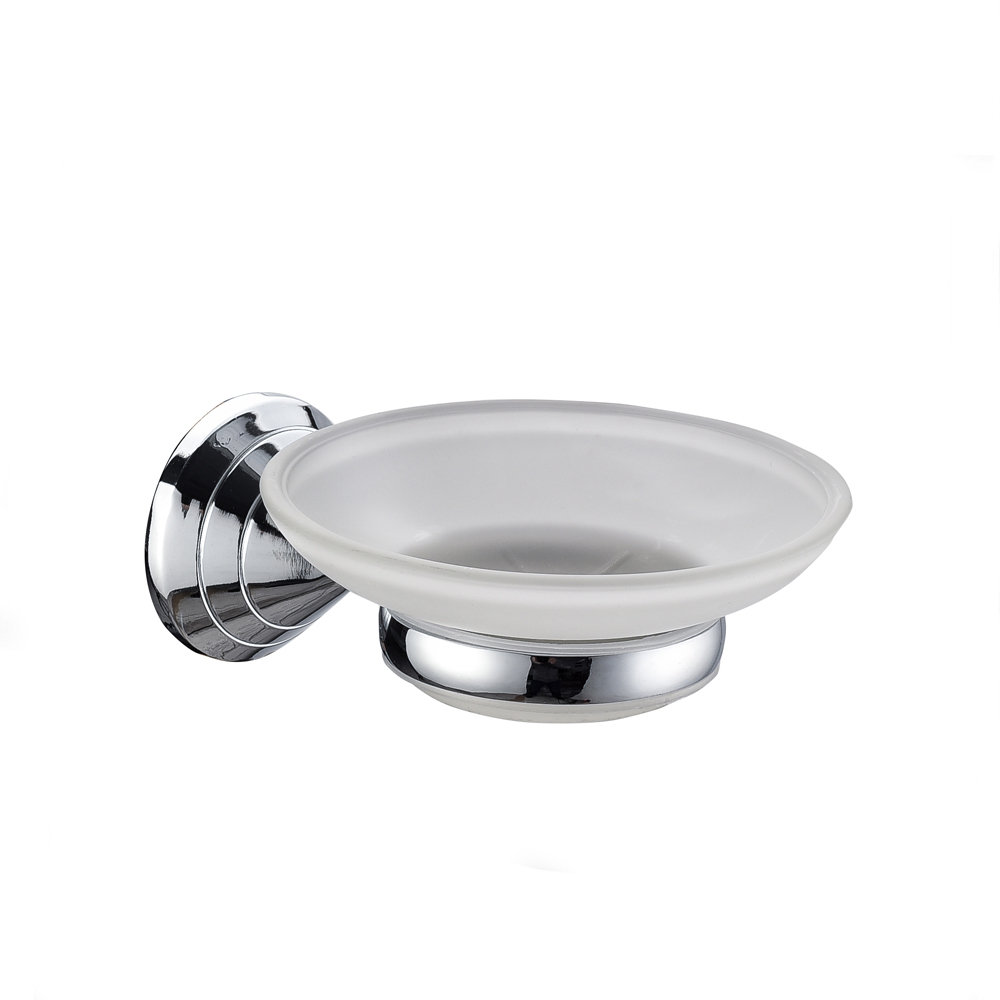 Hotel bathtub cup holder shaped glass soap dish holder for bathroom13204