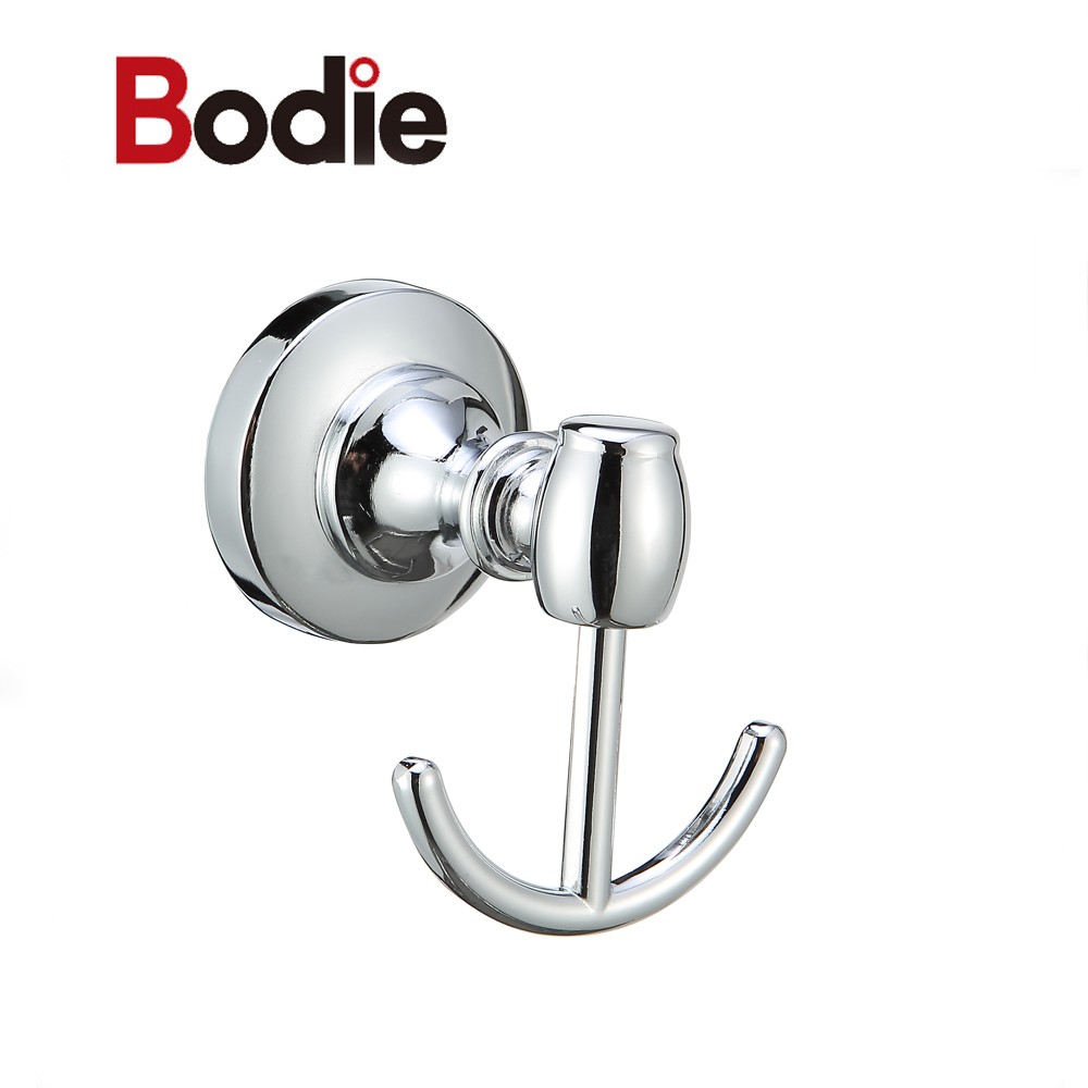 Chrome Modern Design Bathroom  High Quality Roob Hook Zinc Clothes Hook 17208