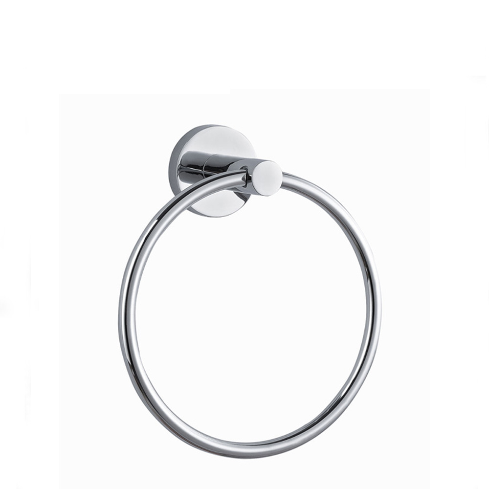 bathroom accessories sets modern round towel ring bathroom towel ring holder 2307A